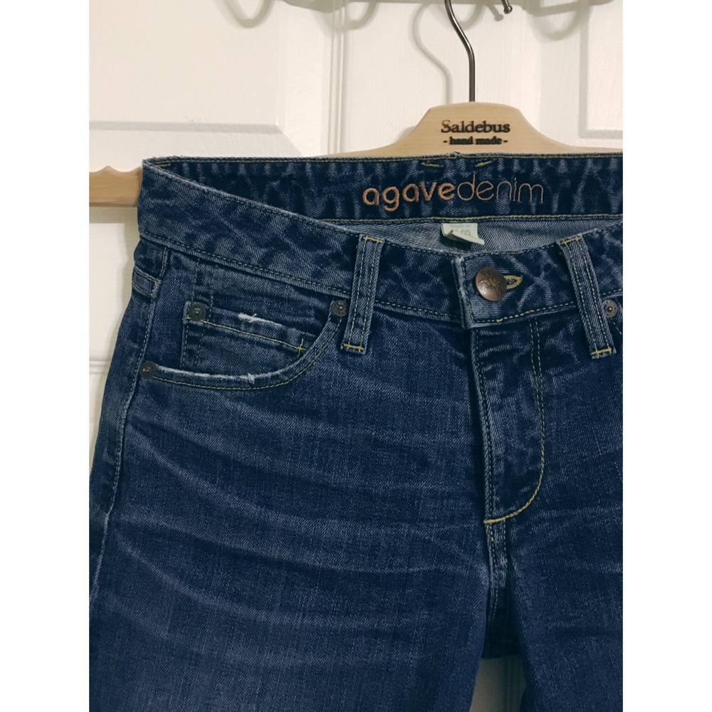Crop Selvage Jean - Picture 5 of 6